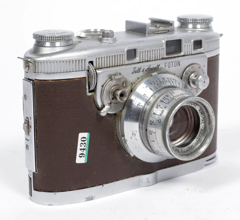 Bell & Howell FOTON レンジファインダーカメラ Bell & Howell FOTON 35mm camera Cooke Amotal 2